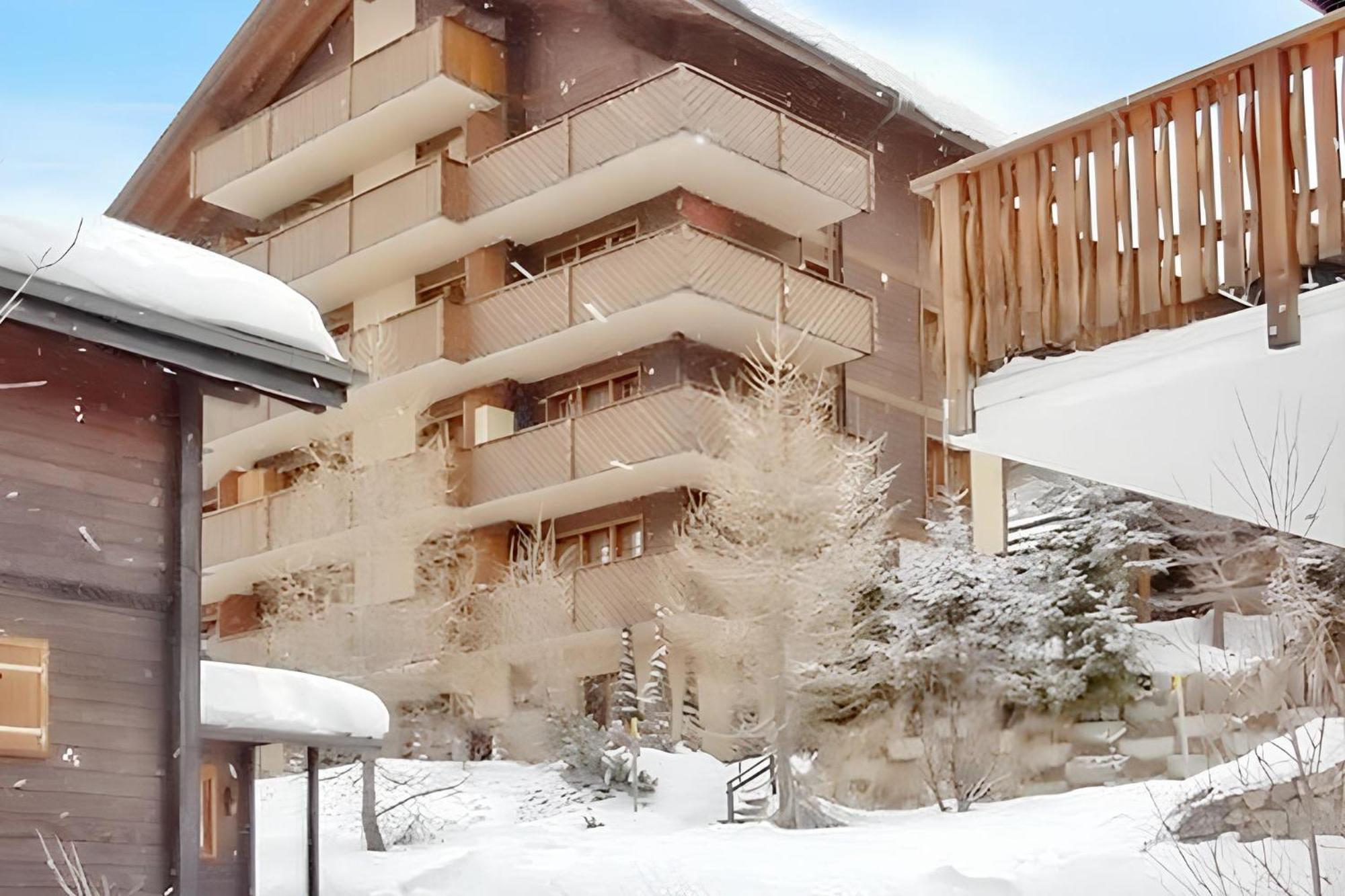 Modern Apartment With Mountain View Bellwald 80 M² Balcony ภายนอก รูปภาพ
